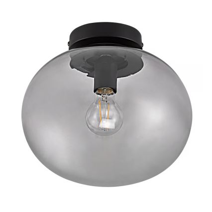 Nordlux - Plafonnier ALTON 1xE27/25W/230V d. 27,5 cm fumé