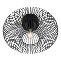 Nordlux - Plafonnier BERONI 1xE27/60W/230V Ø 40,3 cm noir