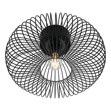 Nordlux - Plafonnier BERONI 1xE27/60W/230V Ø 40,3 cm noir