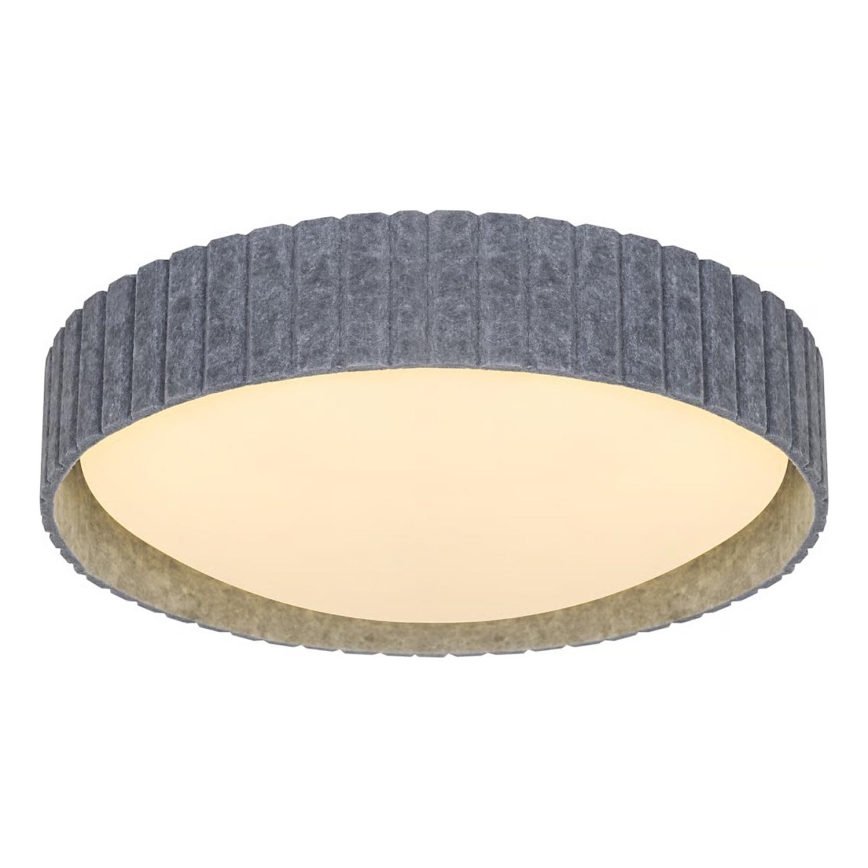 Nordlux - Plafonnier CORATO 3x E14 / 15 W / 230 V, Ø 42 cm, gris