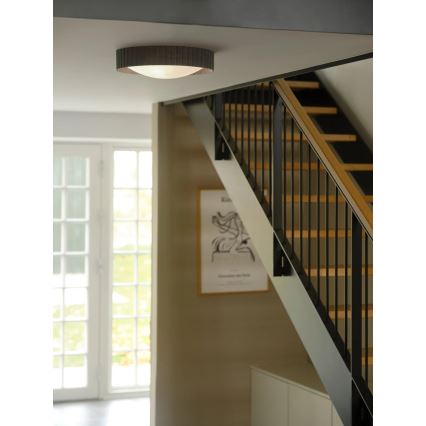 Nordlux - Plafonnier CORATO 3x E14 / 15 W / 230 V, Ø 42 cm, gris