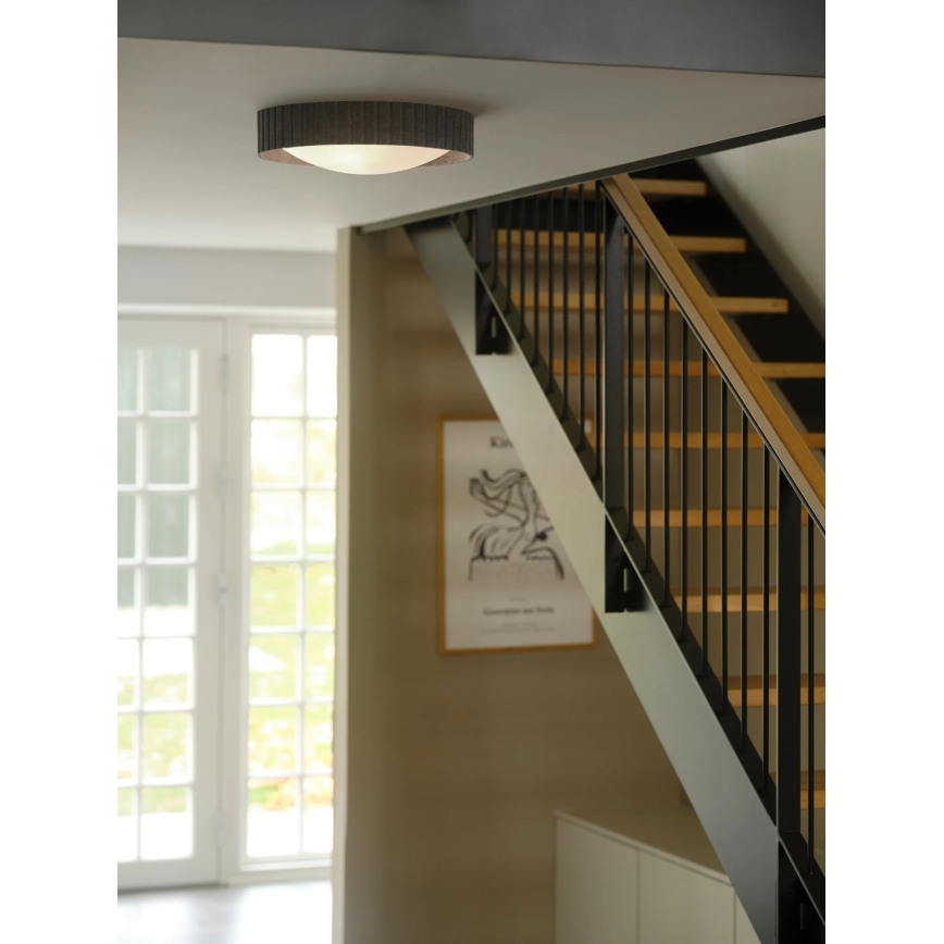 Nordlux - Plafonnier CORATO 3x E14 / 15 W / 230 V, Ø 42 cm, gris