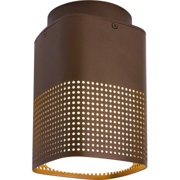 Nordlux - Plafonnier d'extérieur SIDARA 1xE27/15W/230V IP54 marron