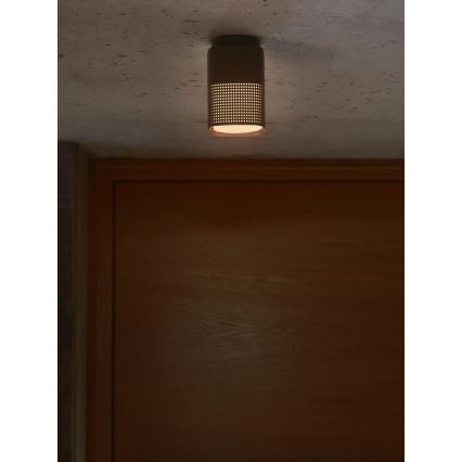 Nordlux - Plafonnier d'extérieur SIDARA 1xE27/15W/230V IP54 noir