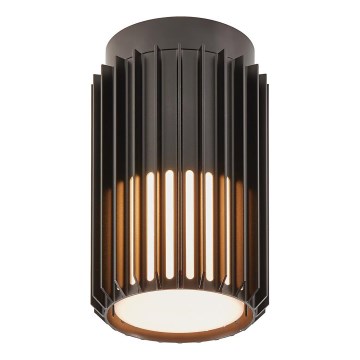 Nordlux - Plafonnier extérieur ALUDRA 1xE27/15W/230V d. 12,4 cm noir