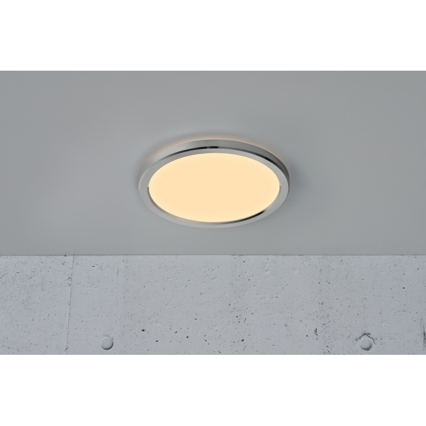 Nordlux - Plafonnier LED dimmable pour salle de bains OJA LED/14,5W/230V 3000/4000K IP54 Ø 30 cm