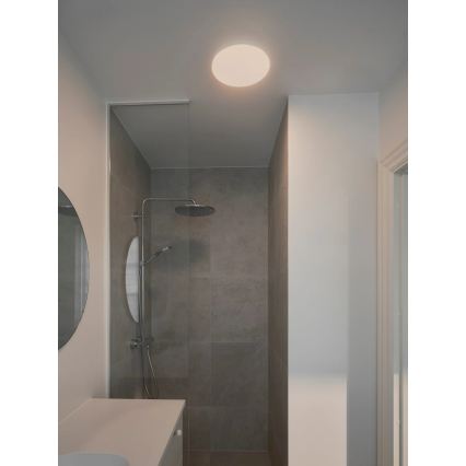 Nordlux - Plafonnier LED dimmable pour salle de bains SERENOVA LED/10/15W/230V 3000/4000/5700K Ø 28 cm IP65 blanc