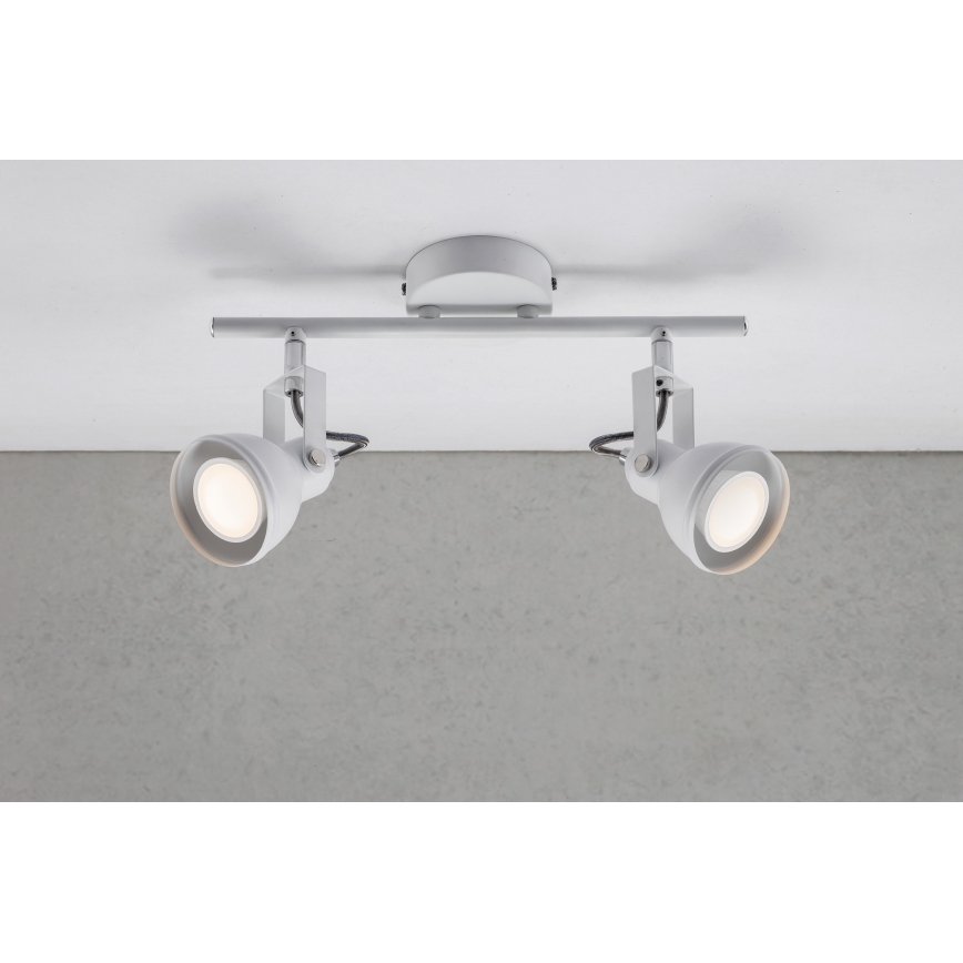 Nordlux - Spot ASLAK 2xGU10/35W/230V blanc