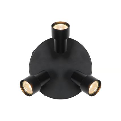 Nordlux - Spot BOSTON 3xGU10/5W/230V noir