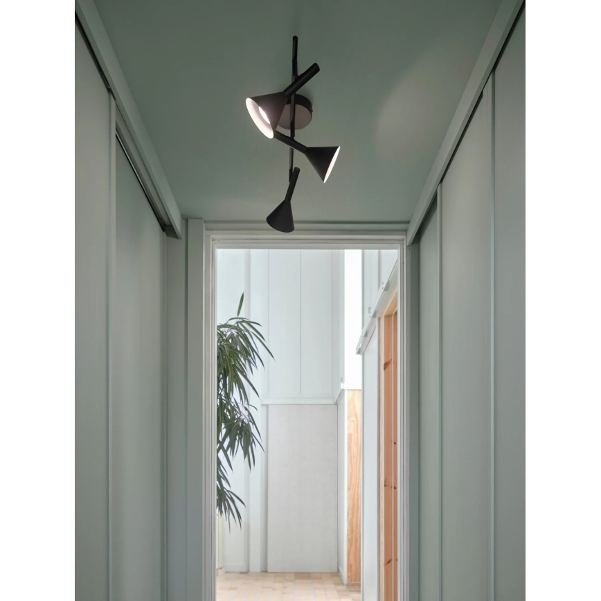 Nordlux - Spot KELVIS 3xGU10/12W/230V noir