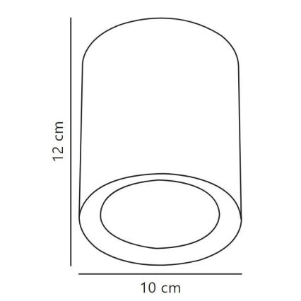Nordlux - Spot LED dimmable FALLON LONG LED/5,5W/230V blanc