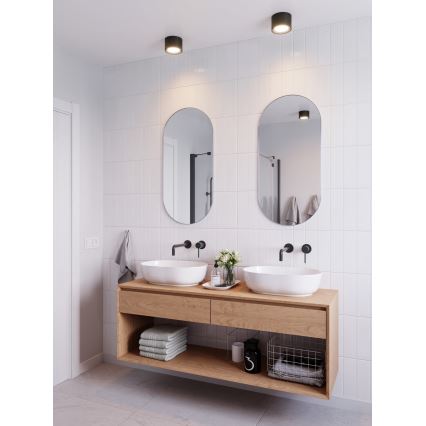 Nordlux - Spot LED dimmable pour salle de bains LANDON LED/6,5W/230V IP44 noir