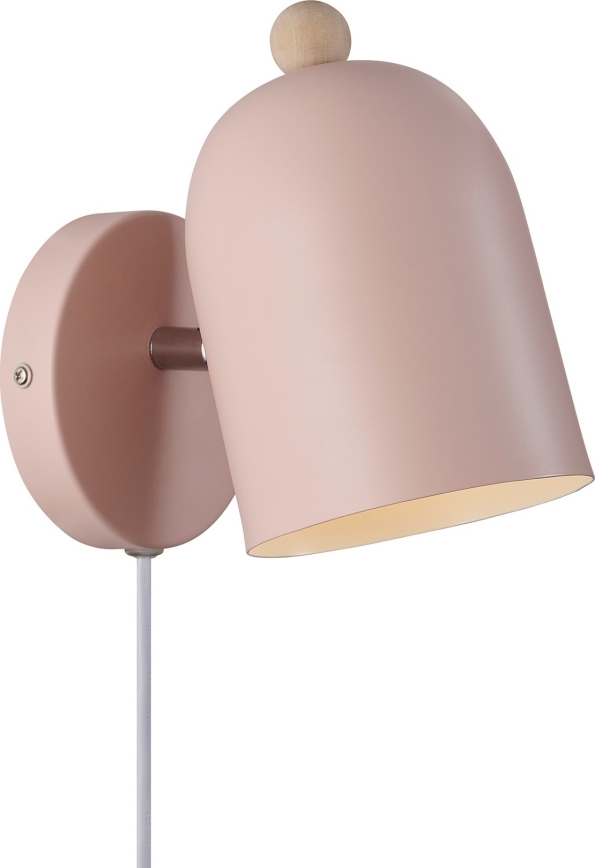 Nordlux - Spot mural GASTON 1xE27/15W/230V rose