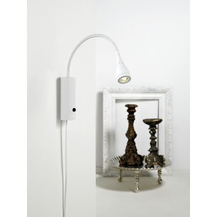 Nordlux - Spot mural MENTO LED/3W/230V blanc