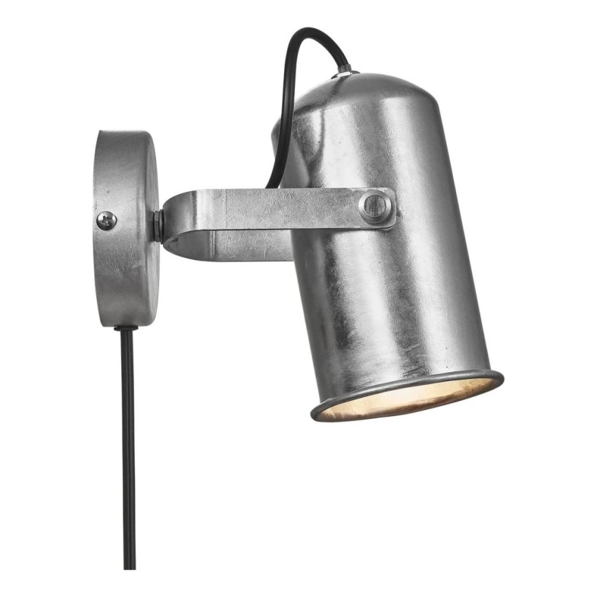 Nordlux - Spot mural PORTER 1xE27/60W/230V chrome mat