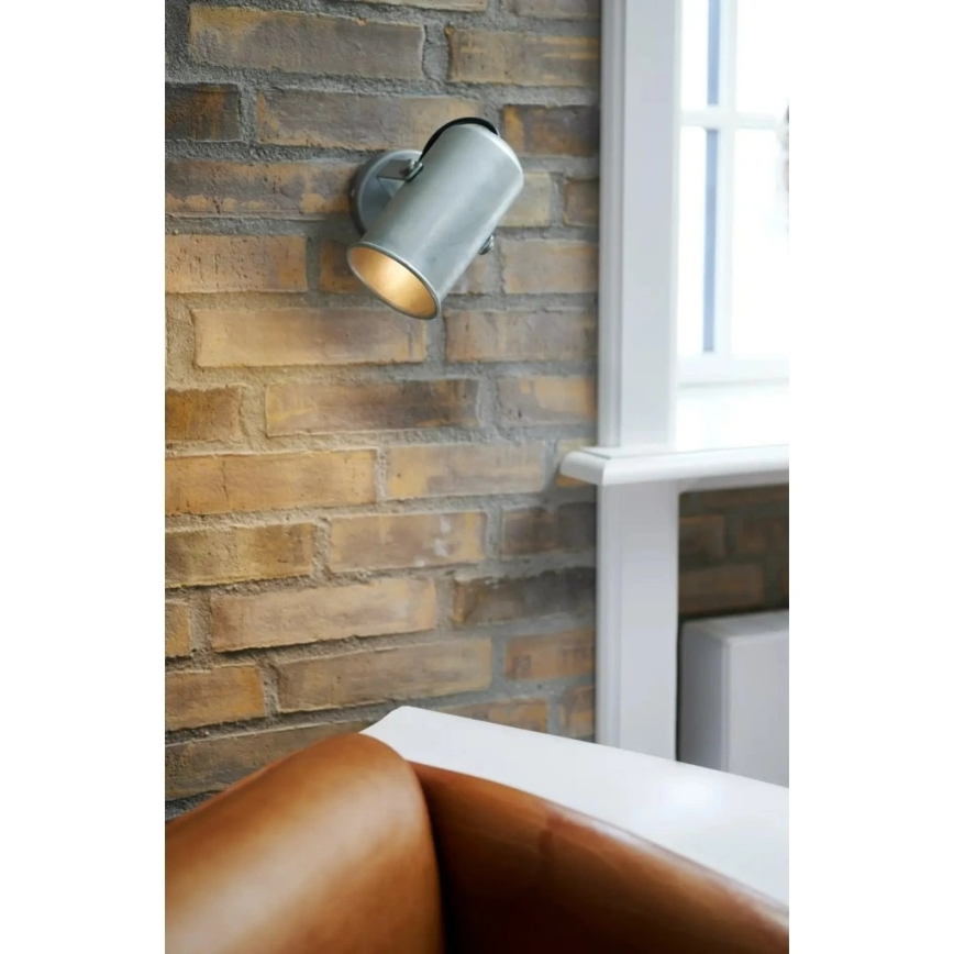 Nordlux - Spot mural PORTER 1xE27/60W/230V chrome mat