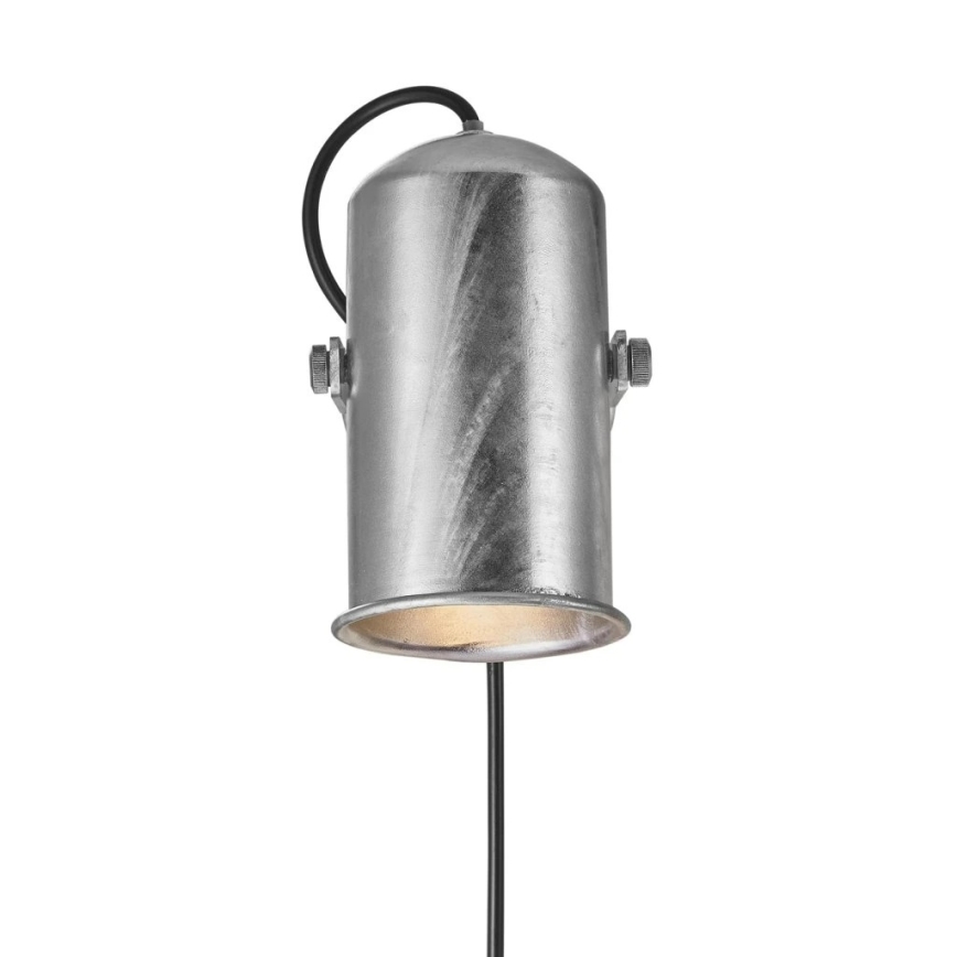 Nordlux - Spot mural PORTER 1xE27/60W/230V chrome mat