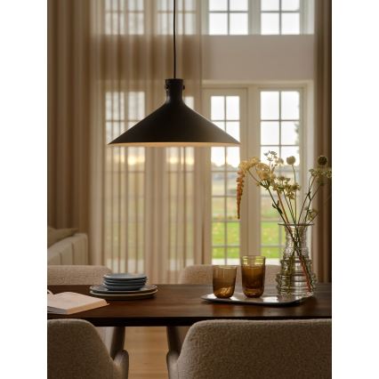 Nordlux - Suspension à câble DORINA 1xE27/60W/230V noir Ø 45 cm