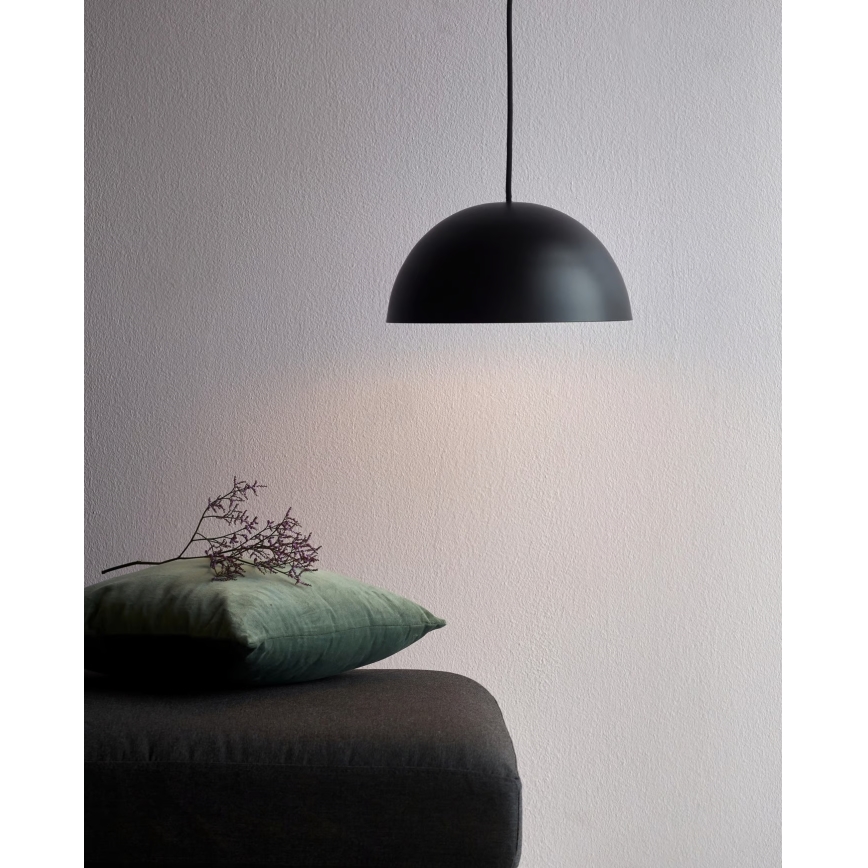 Nordlux - Suspension filaire ELLEN 1xE27/40W/230V d. 30 cm noir
