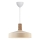 Nordlux - Suspension filaire ELVAS 1xE27/60W/230V d. 37,5 cm beige