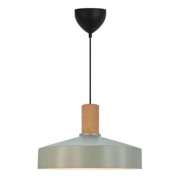 Nordlux - Suspension filaire ELVAS 1xE27/60W/230V d. 37,5 cm vert
