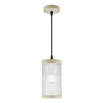 Nordlux - Suspension filaire extérieur COUPAR 1xE27/25W/230V IP33 d. 13 cm crémeux