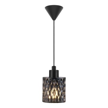 Nordlux - Suspension filaire HOLLYWOOD 1xE27/60W/230V d. 10,8 cm fumé