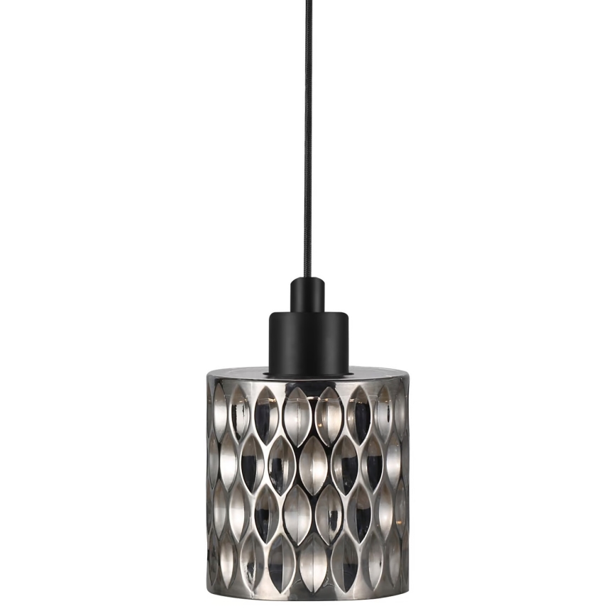 Nordlux - Suspension filaire HOLLYWOOD 1xE27/60W/230V d. 10,8 cm fumé