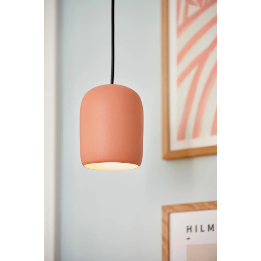 Nordlux - Suspension filaire NOTTI 1xE27/25W/230V d. 12,5 cm orange