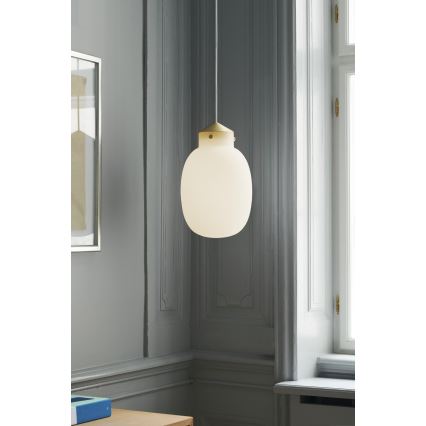 Nordlux - Suspension filaire RAITO 1xE27/25W/230V laiton/blanc