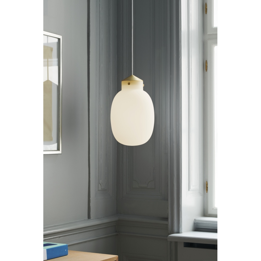 Nordlux - Suspension filaire RAITO 1xE27/25W/230V laiton/blanc