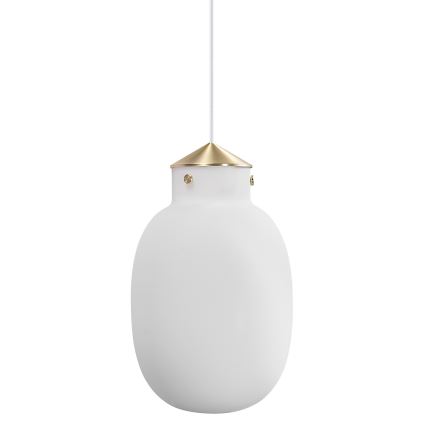 Nordlux - Suspension filaire RAITO 1xE27/25W/230V laiton/blanc