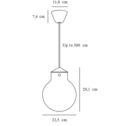 Nordlux - Suspension filaire RAITO 1xE27/25W/230V laiton/blanc