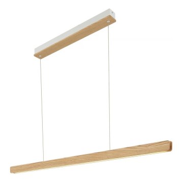 Nordlux - Suspension LED dimmable sur câble ILGAS LED/47W/230V 3000K beige/blanc/frêne 115 cm
