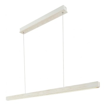 Nordlux - Suspension LED dimmable sur câble ILGAS LED/47W/230V 3000K blanc/frêne 115 cm