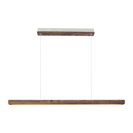 Nordlux - Suspension LED dimmable sur câble ILGAS LED/47W/230V/3000K, marron/frêne, 115 cm