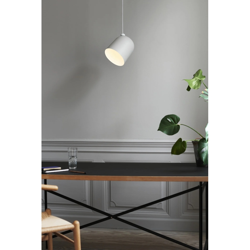 Nordlux - Suspension sur câble ANGLE 1xE27/25W/230V blanche