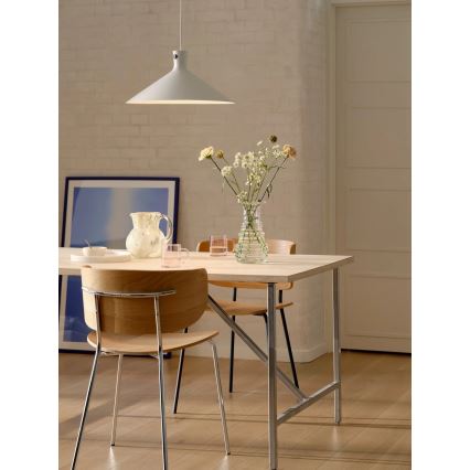 Nordlux - Suspension sur câble DORINA 1xE27/60W/230V blanche Ø 45 cm