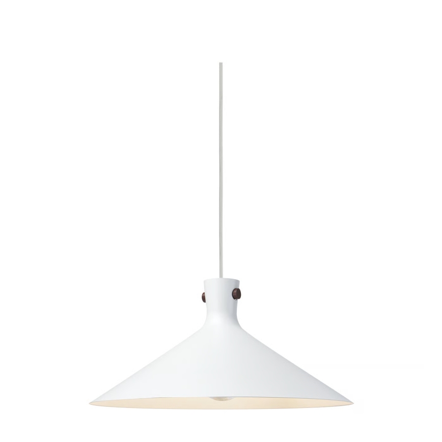 Nordlux - Suspension sur câble DORINA 1xE27/60W/230V blanche Ø 45 cm