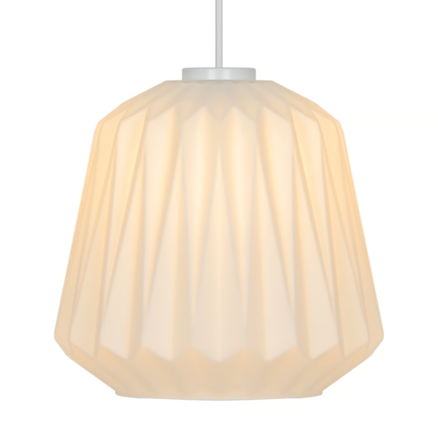 Nordlux - Suspension sur câble ELBIE 1xE27/15W/230V Ø 24 cm blanche