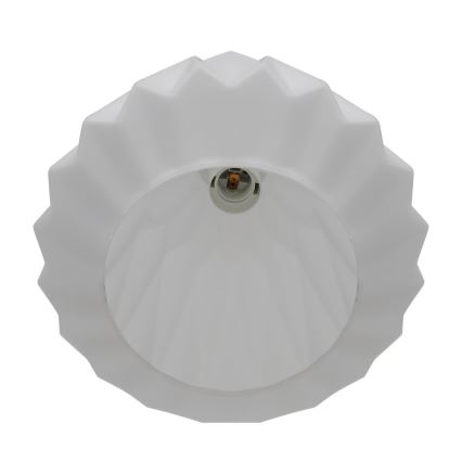 Nordlux - Suspension sur câble ELBIE 1xE27/15W/230V Ø 24 cm blanche