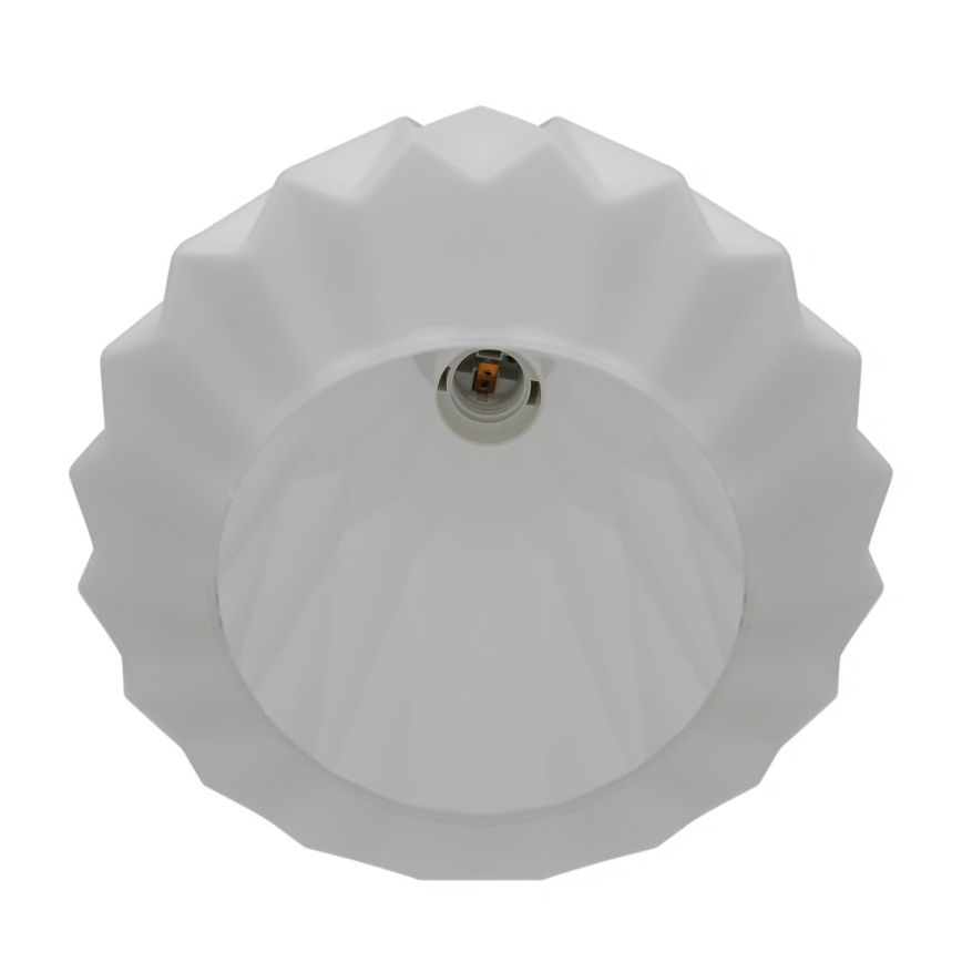 Nordlux - Suspension sur câble ELBIE 1xE27/15W/230V Ø 24 cm blanche