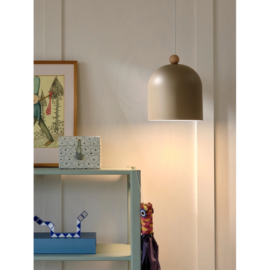 Nordlux - Suspension sur câble GASTON 1xE27/40W/230V beige