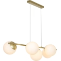 Nordlux - Suspension sur câble LILLY 5xE14/10W/230V laiton