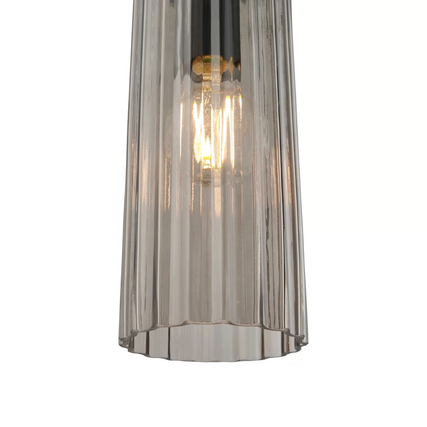 Nordlux - Suspension sur câble MIELLA 1xE27/25W/230V fumée