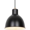 Nordlux - Suspension sur câble POP 1xE27/40W/230V noire