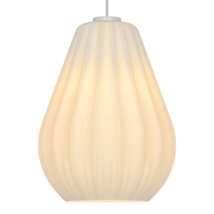 Nordlux - Suspension sur câble SALLINO 1xE27/15W/230V Ø 24 cm blanche