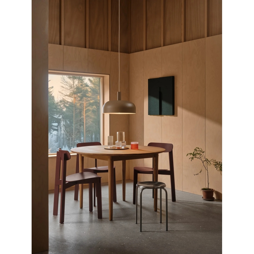 Nordlux - Suspension sur câble SANDRO 1xE27/15W/230V Ø 40 cm marron