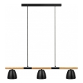 Nordlux - Suspension sur câble THEO 3xGU10/35W/230V