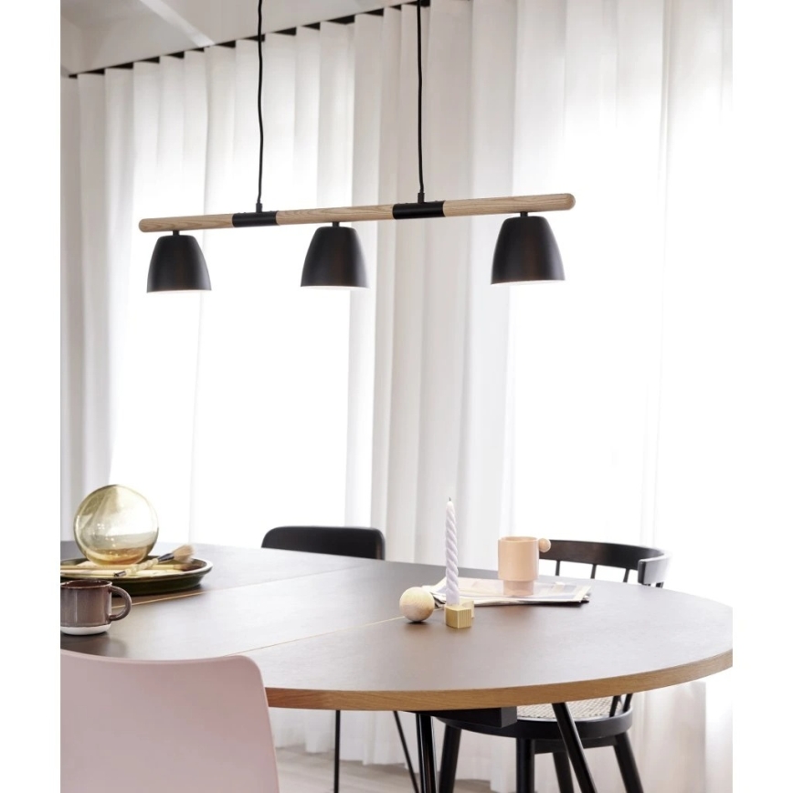 Nordlux - Suspension sur câble THEO 3xGU10/35W/230V
